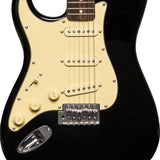 Stagg SES-30-BK LH S Style Gloss Black Lefthand