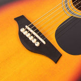 Vintage V300VSB Acoustic Folk Guitar