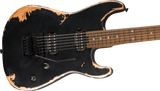 Charvel Pro-Mod Relic San Dimas® Style 1 HH FR PF Weathered Black