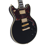 D'Angelico Deluxe Brighton Solid Black