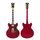 D'Angelico Excel DC Trans Cherry