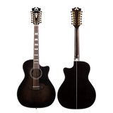 D'Angelico Excel Fulton Grey Black