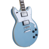 D'Angelico Premier Brighton Ice Blue Metallic