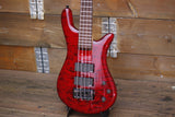 Spector Euro Series Bantam 4 Short Scale Red