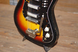 Teisco Japan Surfcaster Sunburst