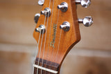 Perinetti Lancia Flat Top Amber Translucent Nitro