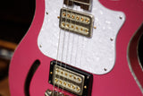 Perinetti Lancia Semi-Hollow Pink Gold Sparkle