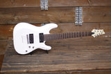 Schecter C-7 Deluxe Satin White #438