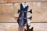 Dean Edge-4FL Fretless Transparent Black