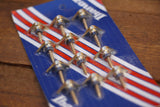 Ibanez V Wing Strap Buttons Gold