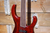 Bo-EL Big Generator DLX4-FL Fretless Transparent Tobacco