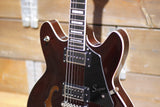 Hagstrom Super Viking Transparent Brown York Signature