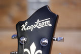 Hagstrom Super Viking Transparent Brown York Signature