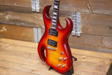 The Alternative Guitar Company Smiling Bull Cherry Burst