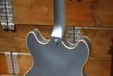 D'Angelico Premier DC P90s Iced Blue Metallic