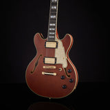 D'Angelico Deluxe Mini DC Limited Edition Matte Walnut