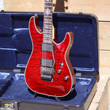 Schecter Damien Elite-6 FR Crimson Red Burst