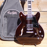 Hagstrom Super Viking Transparent Brown York Signature