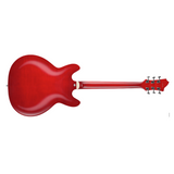 Hagstrom Super Viking Lefthand Wild Cherry Transparent Flame
