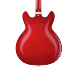 Hagstrom Super Viking Lefthand Wild Cherry Transparent Flame