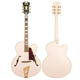 D'Angelico Deluxe EXL-1 Limited edition Matte Rose Pink