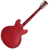 Vintage LVSA500CR ReIssued Cherry Red Left Hand