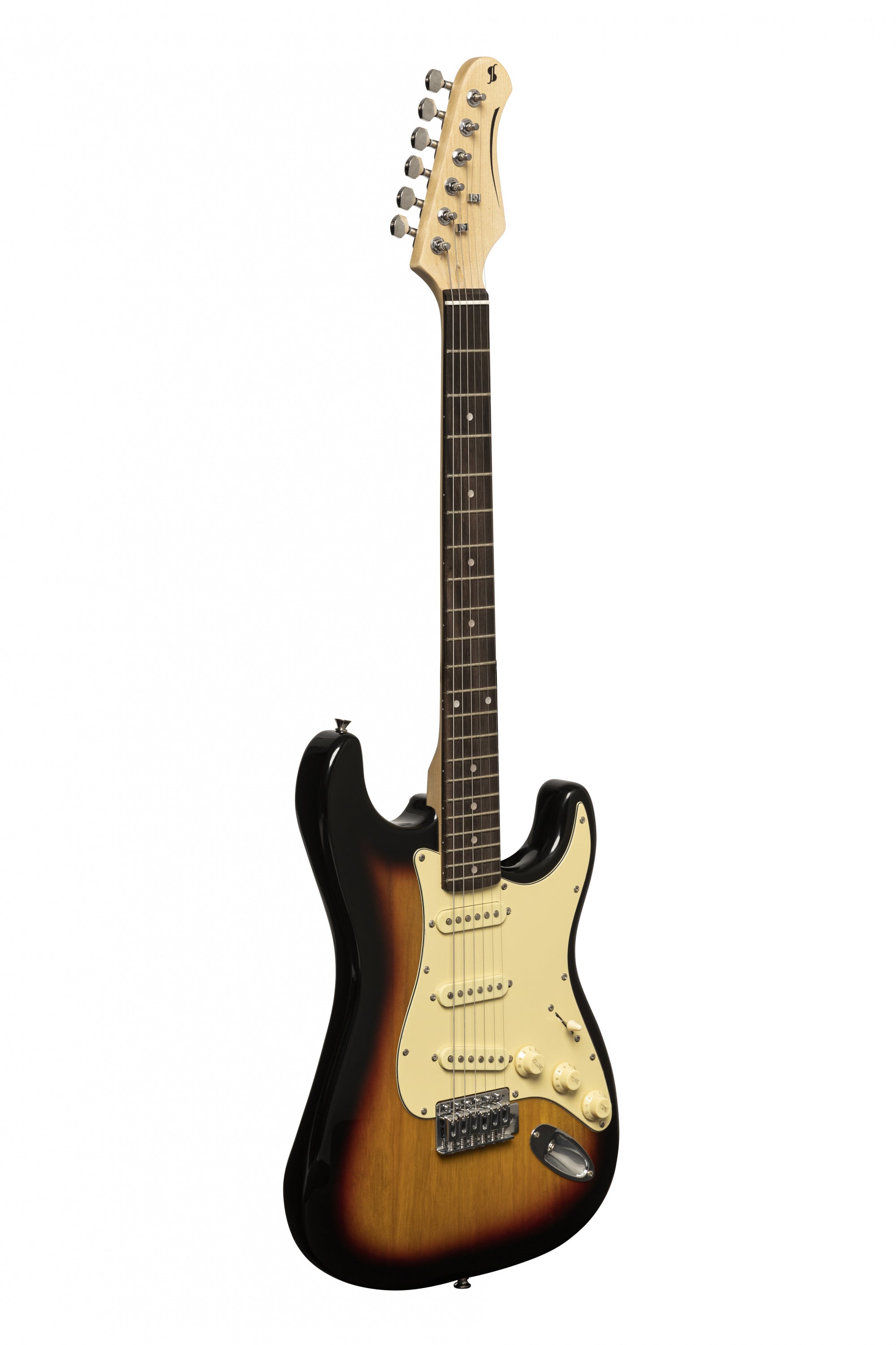 Stagg Instruments Stagg SES-30 SNB S Style Sunburst