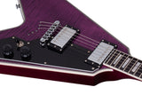 Schecter V-1 Custom Trans Purple #654