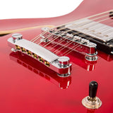 Vintage VSA500CR-12 ReIssued 12-String Cherry Red